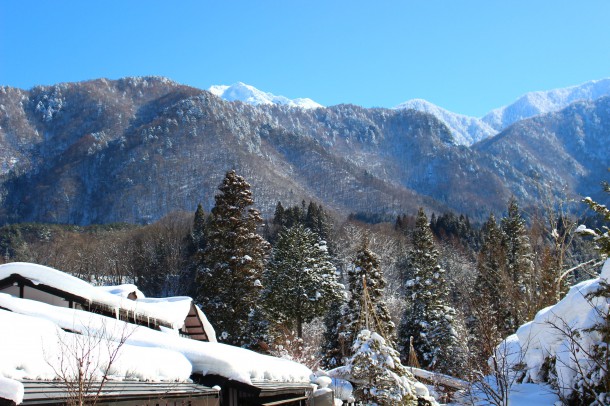 雲一つない晴天。