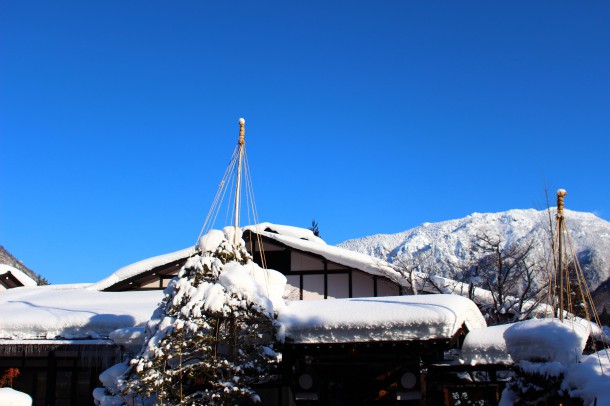 雲一つない晴天。