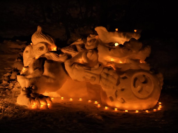 雪像コンテスト2018！　投票が始まりました！