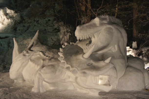 雪像コンテスト2018！　投票が始まりました！