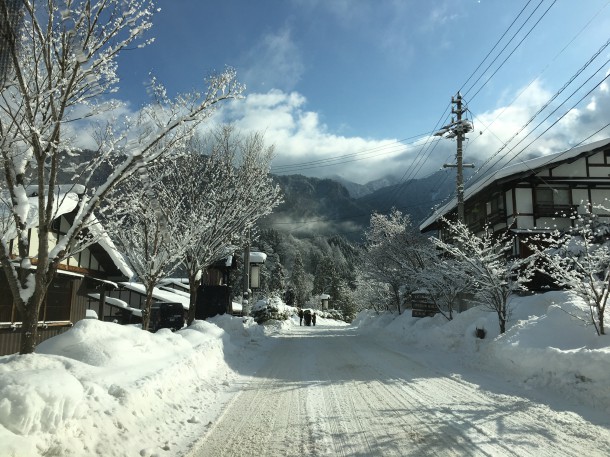 綺麗な冬晴れになりました。