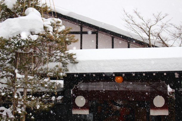 積雪情報】大雪です。 | ひだ路ブログ | 隠庵ひだ路【公式