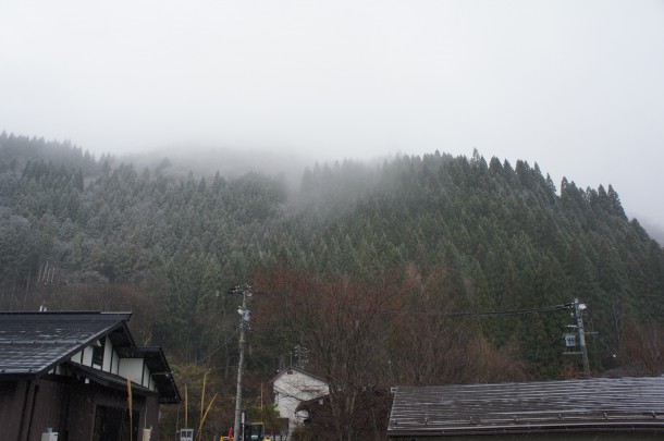 今年二度目の雪です。