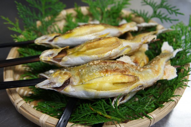 【実りの秋】今が旬、子持ち鮎