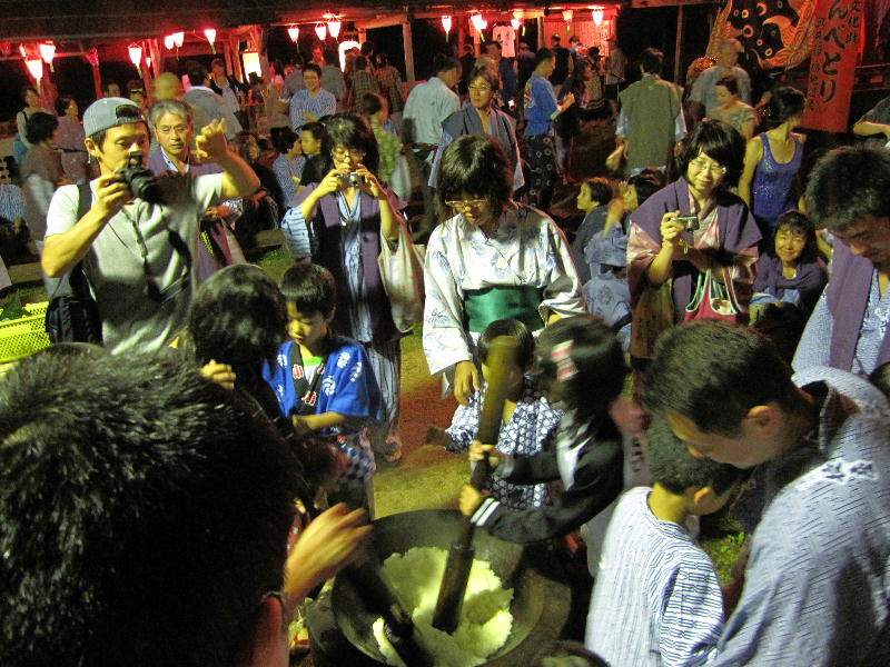福地温泉【餅つきイベント】のご紹介