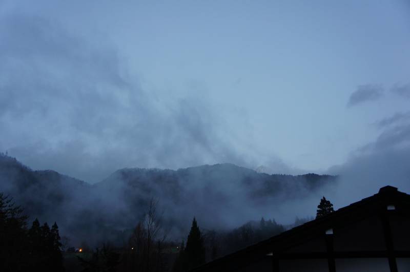 雲の中
