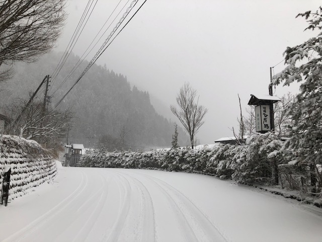 冬に逆戻り