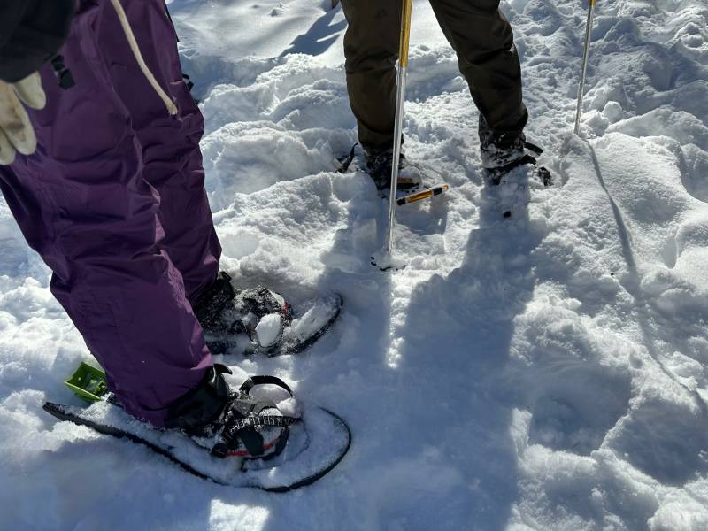 冬の福地山トレッキングに挑戦しました