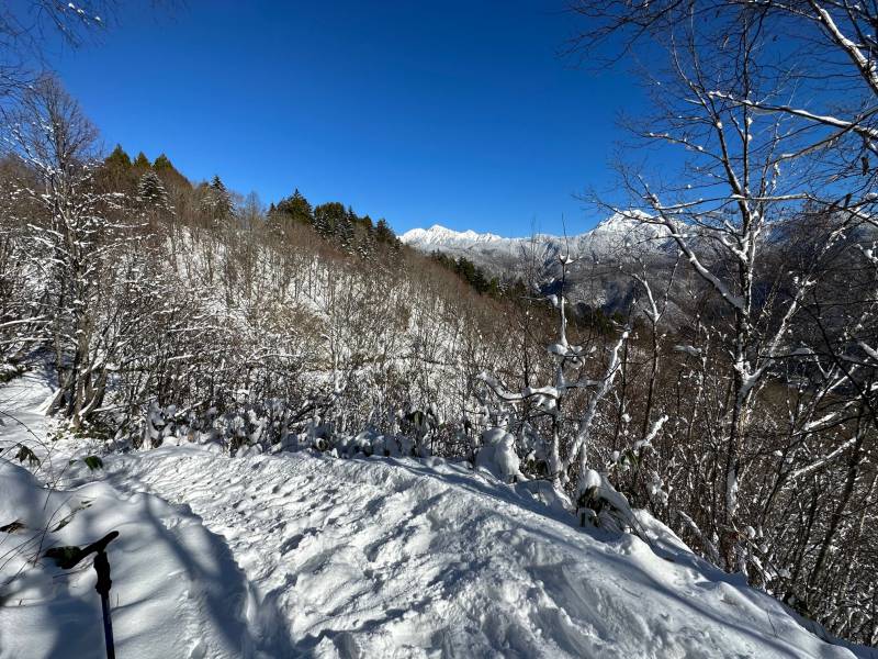 冬の福地山トレッキングに挑戦しました