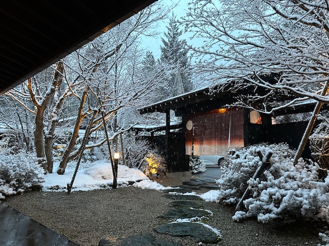 3月3日の雪景色