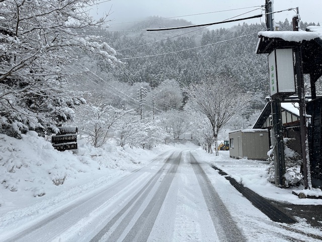 3月20日の雪景色