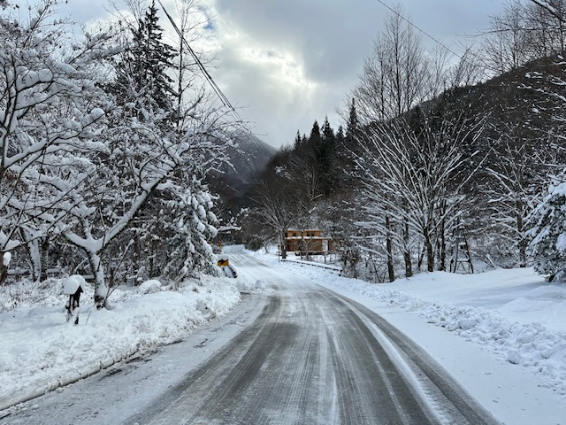 本格的な冬の到来です。
